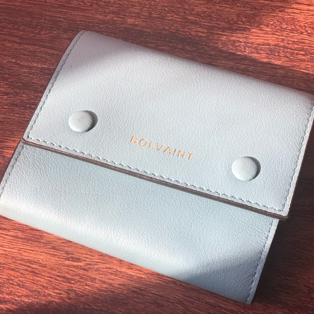 Bolvaint Simone Foldover Wallet Orchid Blue
